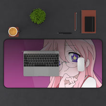 Load image into Gallery viewer, Lucky Star Miyuki Takara Mouse Pad (Desk Mat) With Laptop