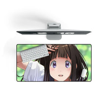 Load image into Gallery viewer, Hyouka Eru Chitanda Mouse Pad (Desk Mat) On Desk