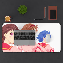 Load image into Gallery viewer, Pastel Memories Mouse Pad (Desk Mat) With Laptop