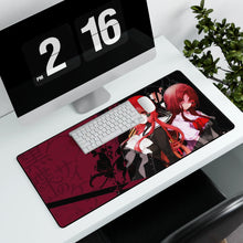 Load image into Gallery viewer, Kokuchou no Psychedelica Mouse Pad (Desk Mat) With Laptop