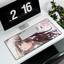 Load image into Gallery viewer, Anime Girl Mouse Pad (Desk Mat) With Laptop