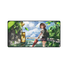 Load image into Gallery viewer, Anime School Girl Walking Mouse Pad (Desk Mat)