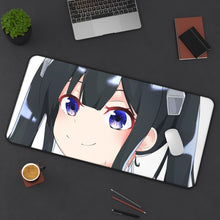 Load image into Gallery viewer, Is It Wrong To Try To Pick Up Girls In A Dungeon? Mouse Pad (Desk Mat) On Desk
