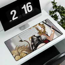 Load image into Gallery viewer, Anime, Girl, Arknights, Lion, Siege, Mouse Pad (Desk Mat)