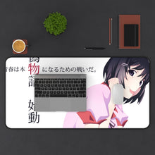 Load image into Gallery viewer, Monogatari (Series) Mouse Pad (Desk Mat) With Laptop