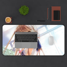 Load image into Gallery viewer, Masamune-kun's Revenge Neko Fujinomiya Mouse Pad (Desk Mat) With Laptop