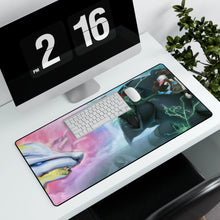 Load image into Gallery viewer, Reshiram Vs Zekrom Mouse Pad (Desk Mat) With Laptop