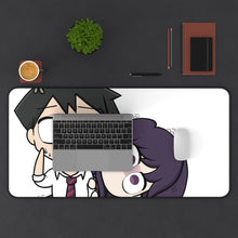 Load image into Gallery viewer, Komi Can't Communicate Komi Shouko, Tadano Hitohito Mouse Pad (Desk Mat) With Laptop