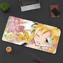 Load image into Gallery viewer, Puella Magi Madoka Magica Mami Tomoe Mouse Pad (Desk Mat) On Desk