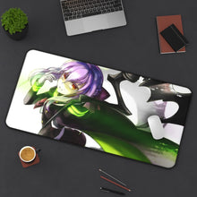 Load image into Gallery viewer, Shinoa Mouse Pad (Desk Mat) On Desk