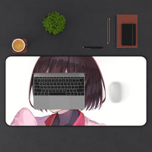 Load image into Gallery viewer, Monogatari (Series) Mouse Pad (Desk Mat) With Laptop