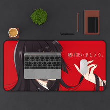 Load image into Gallery viewer, Kakegurui Yumeko Jabami Mouse Pad (Desk Mat) With Laptop