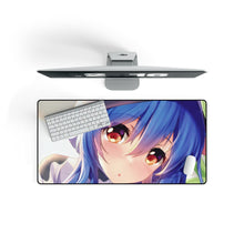 Load image into Gallery viewer, Girl in Pajamas Mouse Pad (Desk Mat) On Desk