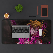 Load image into Gallery viewer, The Seven Deadly Sins Meliodas Mouse Pad (Desk Mat) With Laptop
