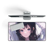Load image into Gallery viewer, Anime Girl Mouse Pad (Desk Mat) On Desk