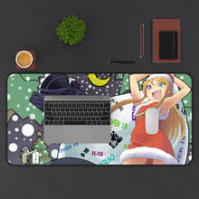 Load image into Gallery viewer, Oreimo Kirino Kousaka, Saori Makishima Mouse Pad (Desk Mat) With Laptop