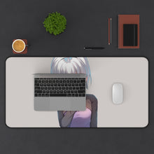 Load image into Gallery viewer, Darker Than Black Yin Mouse Pad (Desk Mat) With Laptop