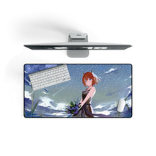 Load image into Gallery viewer, Anime Girl Mouse Pad (Desk Mat) On Desk