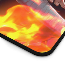 Load image into Gallery viewer, Kyokuro Rengoku Mouse Pad (Desk Mat) Hemmed Edge