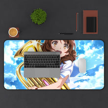 Load image into Gallery viewer, Sound! Euphonium Kumiko Oumae Mouse Pad (Desk Mat) With Laptop