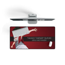 Load image into Gallery viewer, Girls und Panzer Mouse Pad (Desk Mat) On Desk