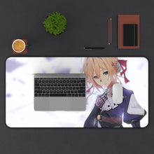 Load image into Gallery viewer, Violet Evergarden Violet Evergarden, Violet Evergarden Mouse Pad (Desk Mat) With Laptop