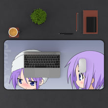 Load image into Gallery viewer, Lucky Star Kagami Hiiragi, Tsukasa Hiiragi Mouse Pad (Desk Mat) With Laptop