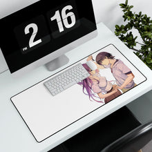 Load image into Gallery viewer, Monogatari (Series) Mouse Pad (Desk Mat) With Laptop