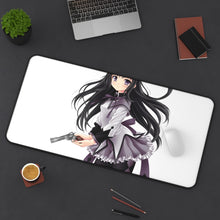 Load image into Gallery viewer, Puella Magi Madoka Magica Homura Akemi Mouse Pad (Desk Mat) On Desk