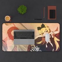Load image into Gallery viewer, Shinobu Oshino Mouse Pad (Desk Mat) With Laptop