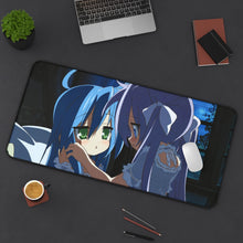 Load image into Gallery viewer, Lucky Star Konata Izumi, Kagami Hiiragi Mouse Pad (Desk Mat) On Desk