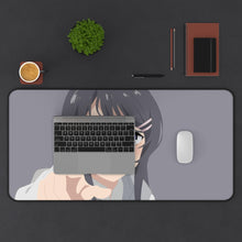 Load image into Gallery viewer, Rascal Does Not Dream Of Bunny Girl Senpai Mouse Pad (Desk Mat) With Laptop