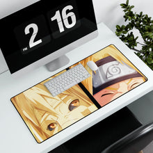 Load image into Gallery viewer, Father and son Mouse Pad (Desk Mat) With Laptop