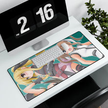 Load image into Gallery viewer, Magical Girl Lyrical Nanoha Mouse Pad (Desk Mat) With Laptop