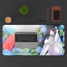 Load image into Gallery viewer, Rea Sanka Mouse Pad (Desk Mat) With Laptop