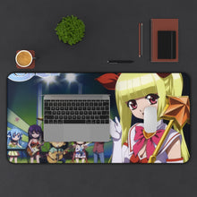 Load image into Gallery viewer, Heaven's Lost Property Mouse Pad (Desk Mat) With Laptop