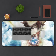 Load image into Gallery viewer, Tsunayoshi Sawada Mouse Pad (Desk Mat) With Laptop