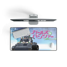 Load image into Gallery viewer, Girls und Panzer Mouse Pad (Desk Mat) On Desk