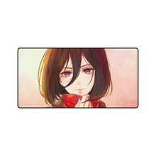 Load image into Gallery viewer, Mikasa Ackerman Attack on Titan Mouse Pad (Desk Mat)