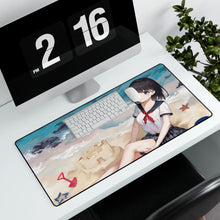 Load image into Gallery viewer, Anime Girl Mouse Pad (Desk Mat) With Laptop