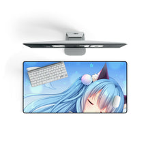 Load image into Gallery viewer, Anime Girl Mouse Pad (Desk Mat) On Desk