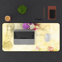 Load image into Gallery viewer, Monogatari (Series) Mouse Pad (Desk Mat) With Laptop