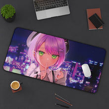 Load image into Gallery viewer, Virtual Youtuber Mouse Pad (Desk Mat) On Desk