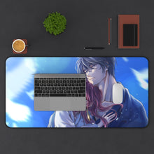 Load image into Gallery viewer, Yona Of The Dawn Mouse Pad (Desk Mat) With Laptop