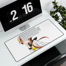 Load image into Gallery viewer, Nisekoi Marika Tachibana Mouse Pad (Desk Mat) With Laptop