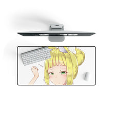 Load image into Gallery viewer, Is It Wrong to Try to Pick Up Girls in a Dungeon? Mouse Pad (Desk Mat) On Desk