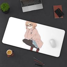 Load image into Gallery viewer, Mirai Kuriyama Mouse Pad (Desk Mat) Background