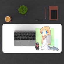 Load image into Gallery viewer, Nichijō Mouse Pad (Desk Mat) With Laptop