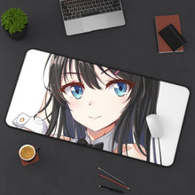 Load image into Gallery viewer, Rascal Does Not Dream Of Bunny Girl Senpai Mouse Pad (Desk Mat) On Desk