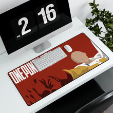 Load image into Gallery viewer, Anime One-Punch Man Mouse Pad (Desk Mat) With Laptop